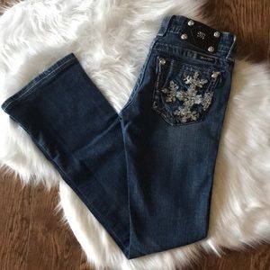 Miss Me Boot Cut Jeans Size 25